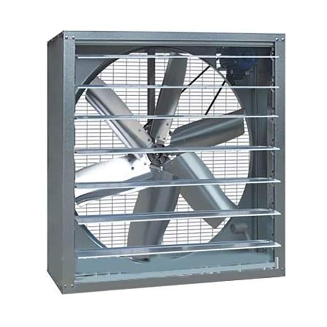 ONE-one Air Blower Fan Greenhouse 250W Solar Powered Large-scale Exhaust Fan Aluminum Commercial Fan