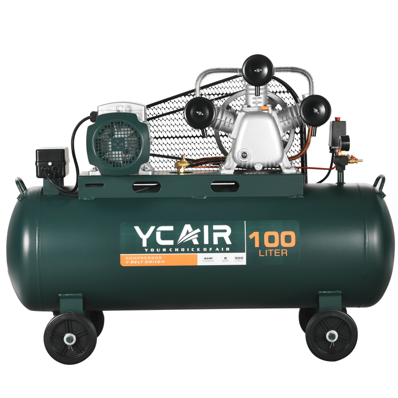 BW3065-200-Litre Portable Industrial Large tank Three Phase Piston Air Compressor Belt Drive Compressor
