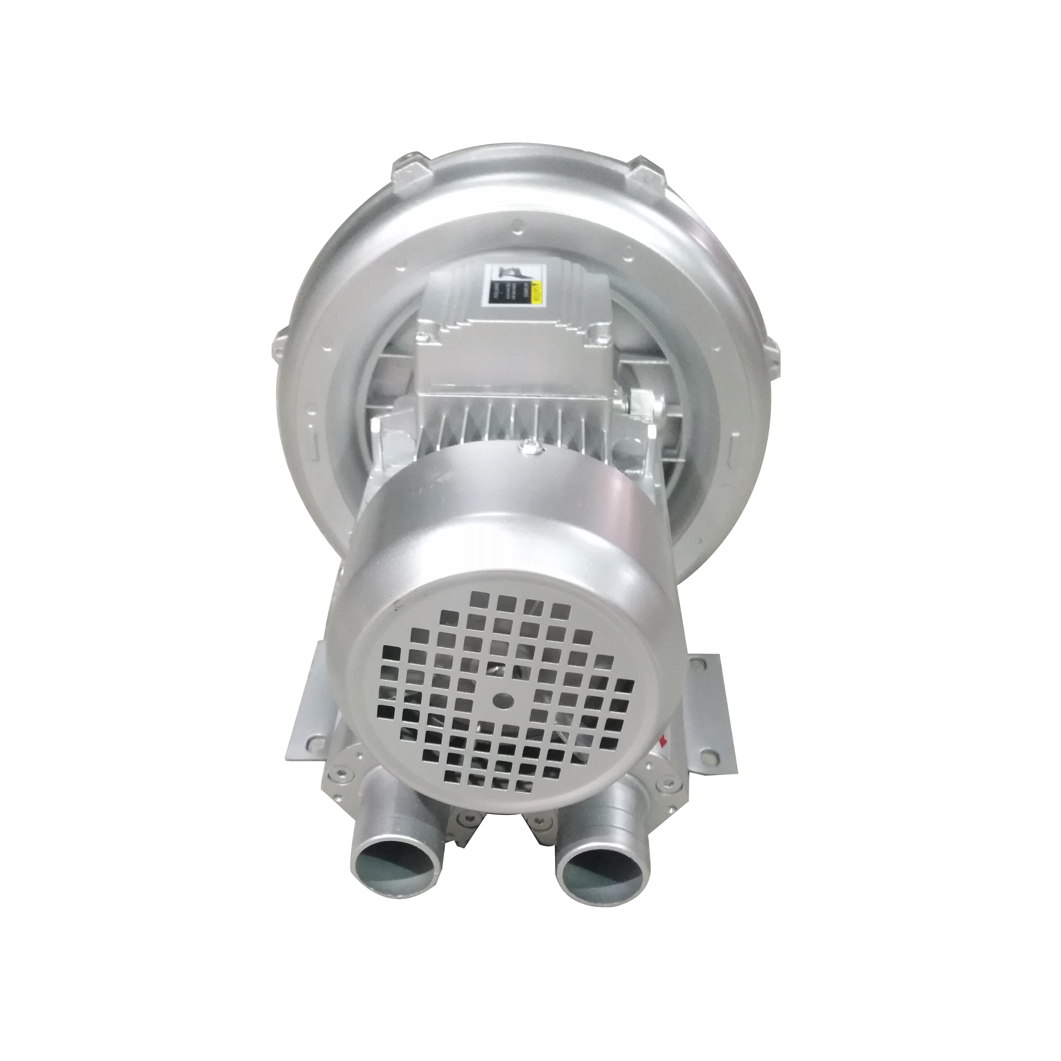 High Pressure Air Blower for Fish Pond Aeration Blowers Air Ring Electric Blower Aluminum Alloy Multistage Pump Sliver 220V