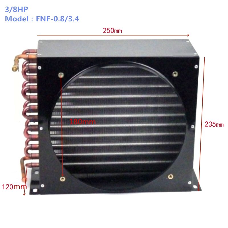Small U-tube Air-cooled Coil Condenser