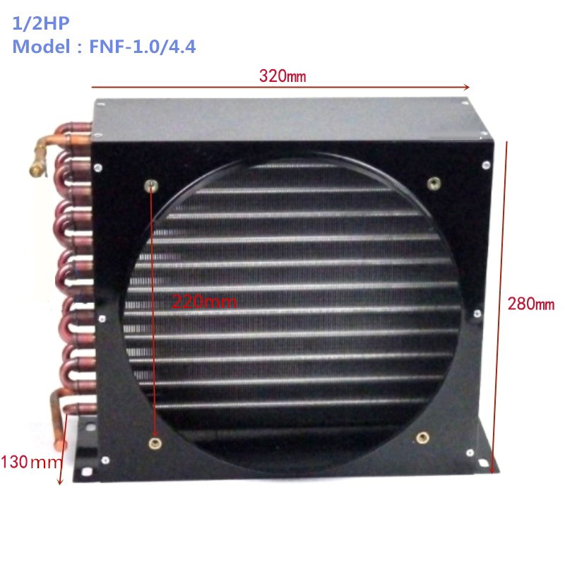 Small U-tube Air-cooled Coil Condenser