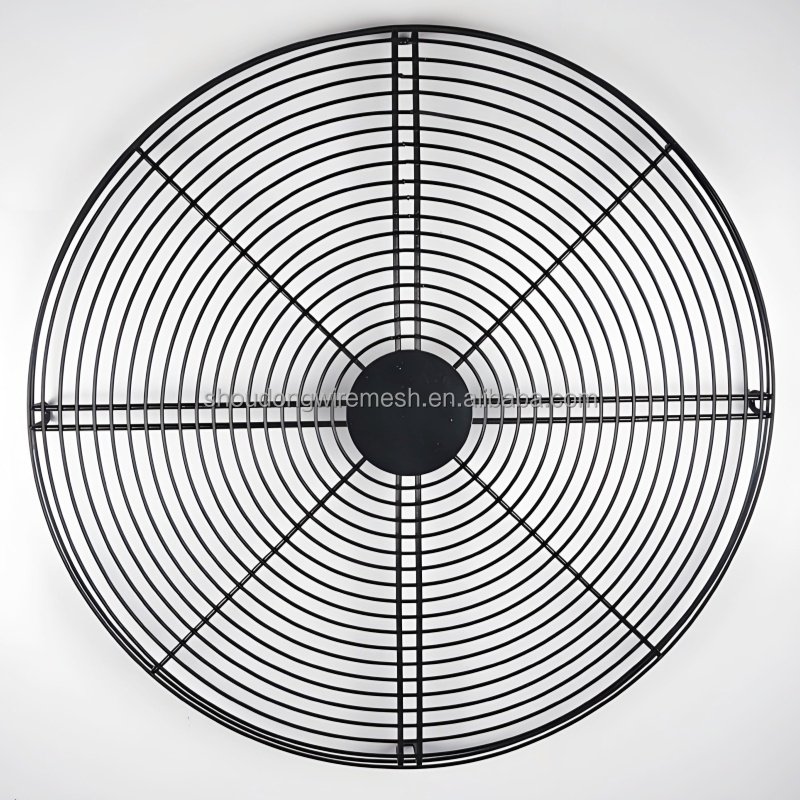 Anti Pinch Encryption protection Finger Cabinet Fan Accessories Circular Axial Flow Protective Net Metal Mesh Cover
