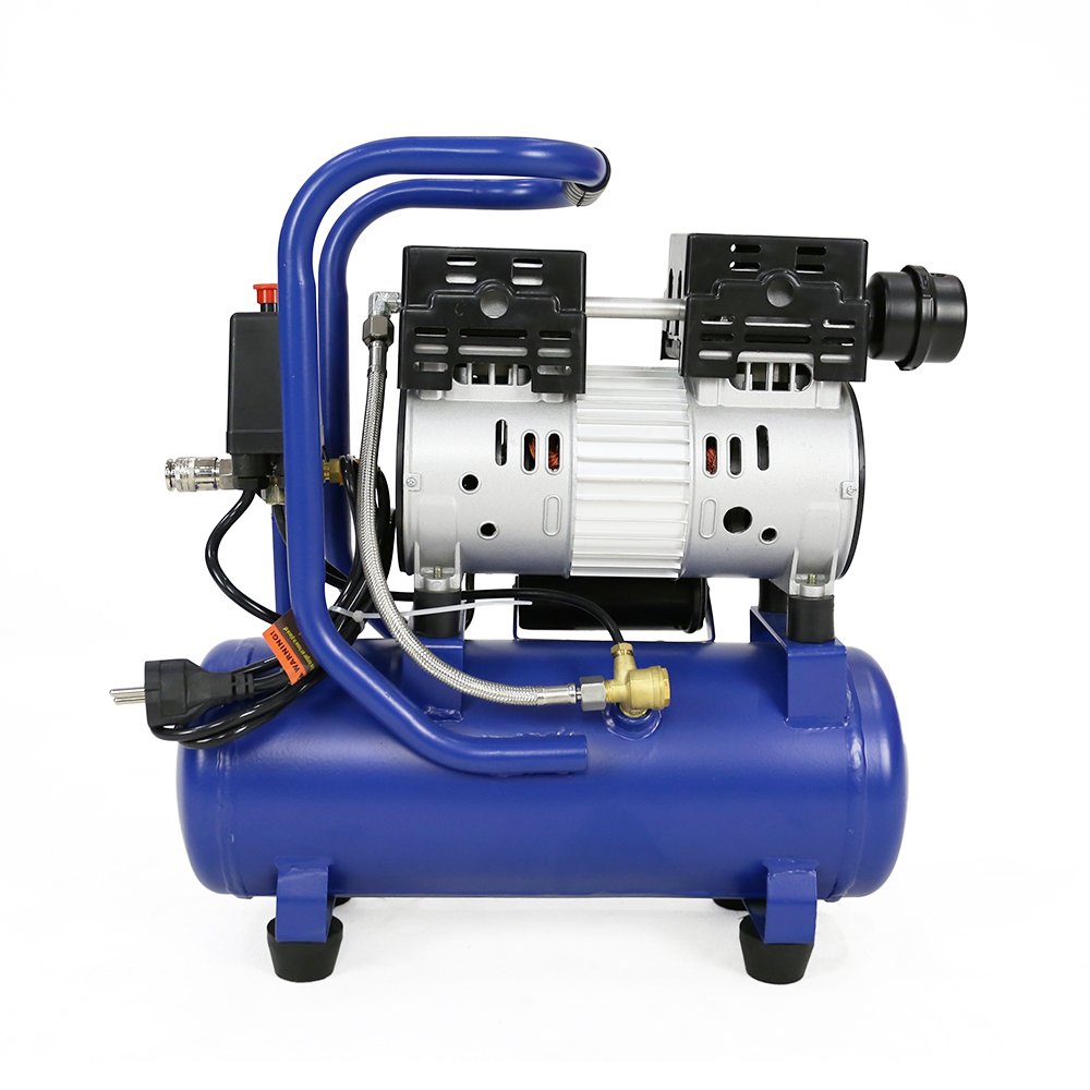 Most Popular Best Price Easy Handle 9L 220V Small Size Mini Oil Free air Compressor