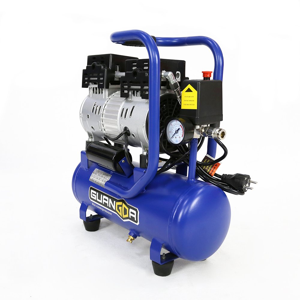 Most Popular Best Price Easy Handle 9L 220V Small Size Mini Oil Free air Compressor