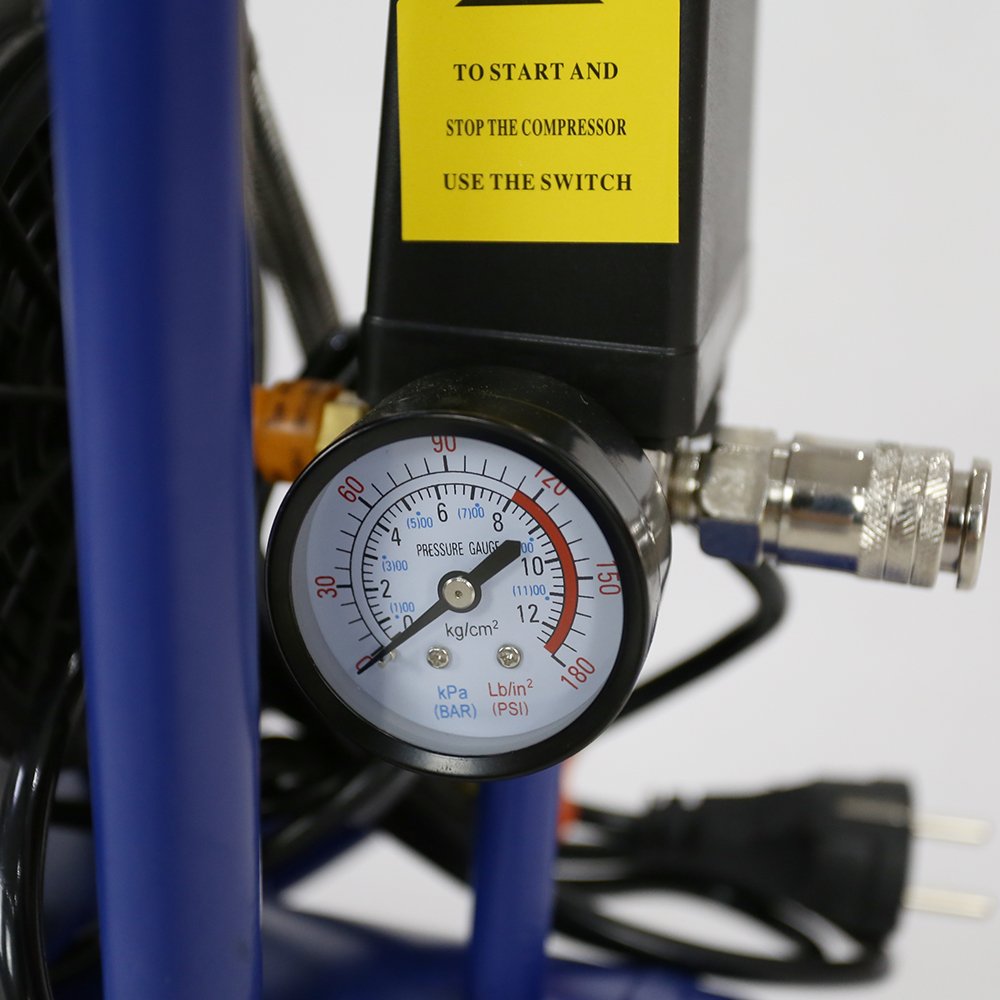 Most Popular Best Price Easy Handle 9L 220V Small Size Mini Oil Free air Compressor