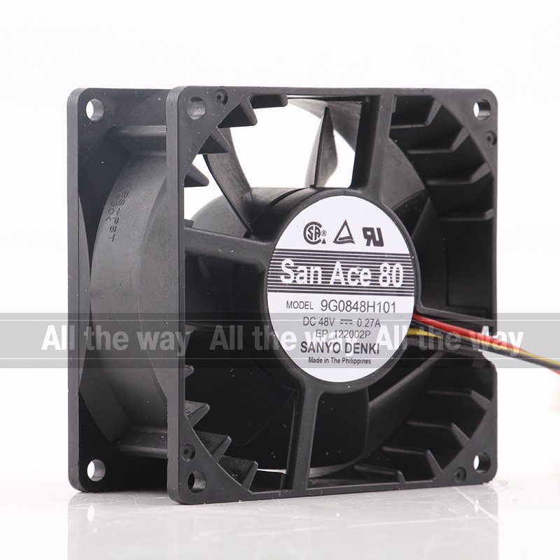 Original SANYO 12V 24V DC48V 0.27A EC AC 8CM High air Volume Inverter 9G0848H101 Cooling Fan