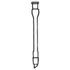 Transparent Borosilicate Glass Air Condenser for Laboratory Usage to Condense Vapors for Lab Use Easy to Use