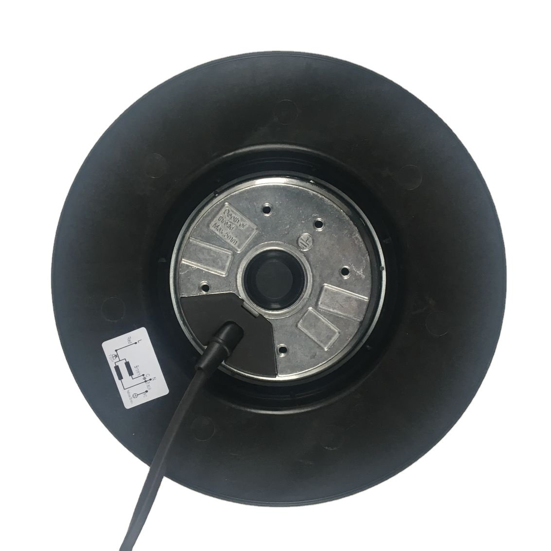 UL Listed FJC2S-190.45A Jasonfan 190mm 7.48in 360cfm IP44 110V 120V AC OEM Backward Curved Centrifugal Fan for Cabin Air Systems