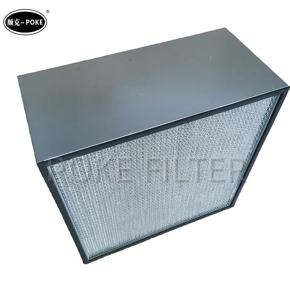 POKE Supply Aluminum Mesh Air Intake Filter LP1069-1 LP1068-1 Panel Filter LP10691 for Centrifugal air Compressor