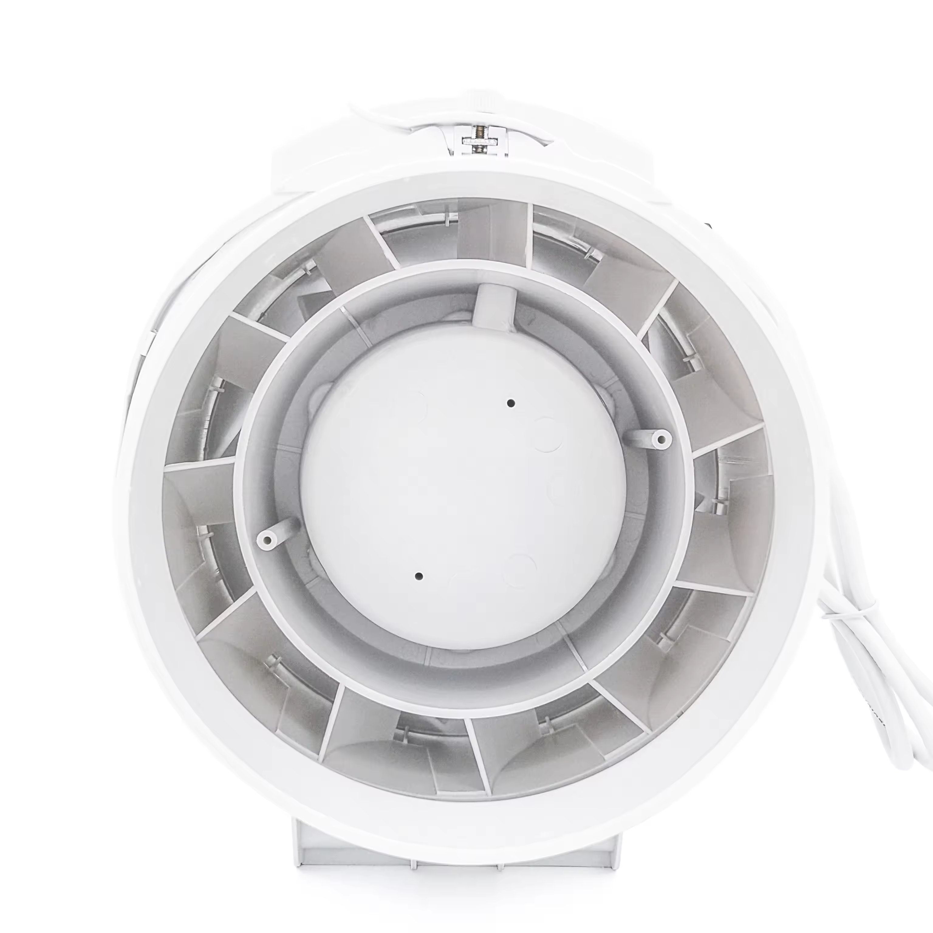 2024 OEM/ODM High-power Ventilation Fan Centrifugal Duct Ventilation Fan for Industry Motor Plastic White AC 220V Gua GS 40W