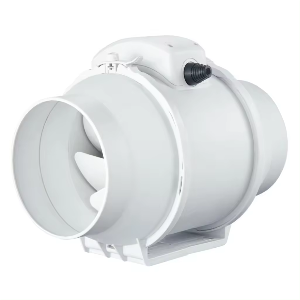 2024 OEM/ODM High-power Ventilation Fan Centrifugal Duct Ventilation Fan for Industry Motor Plastic White AC 220V Gua GS 40W