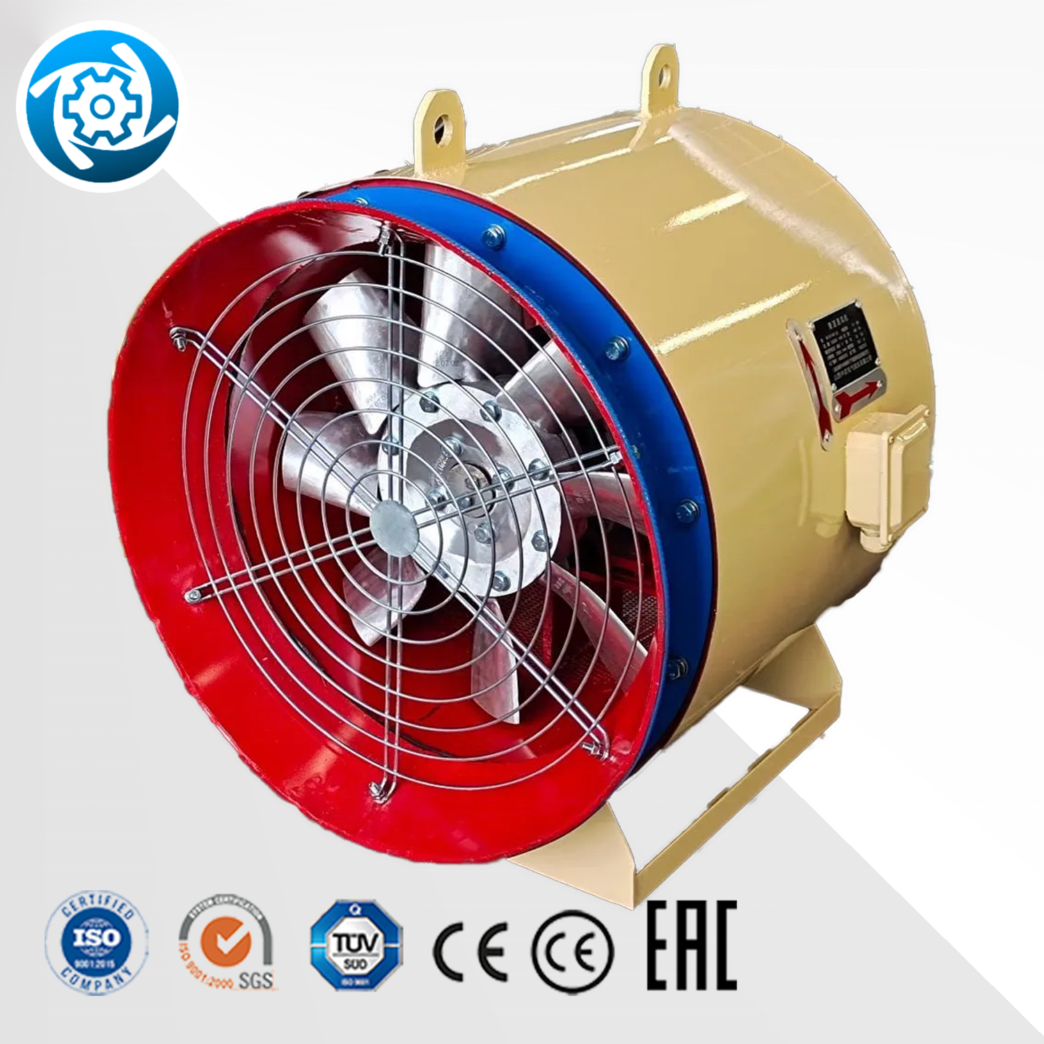 Single Stage Blower for Underground Mine Ventilation Mining Tunnel Fan