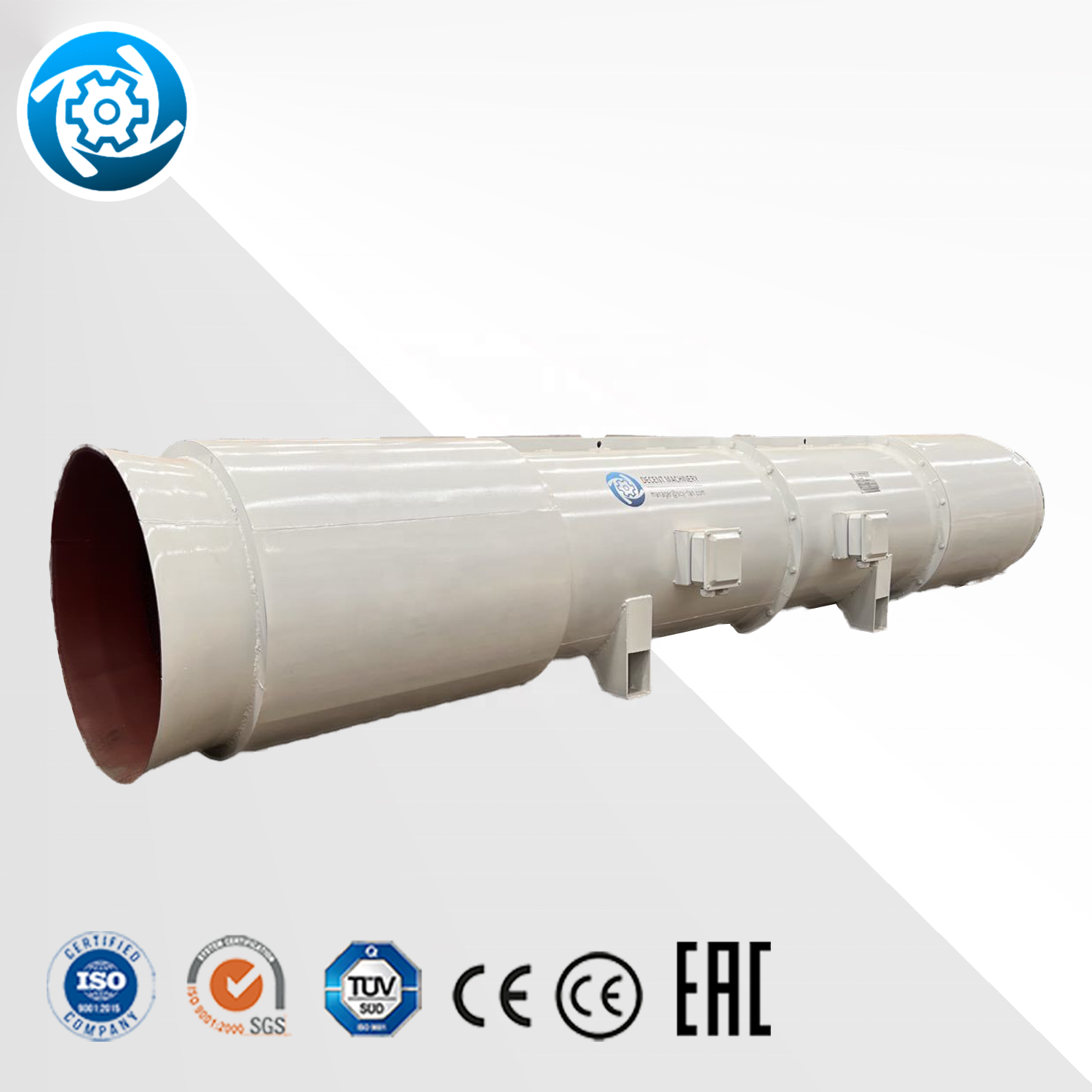 Single Stage Blower for Underground Mine Ventilation Mining Tunnel Fan