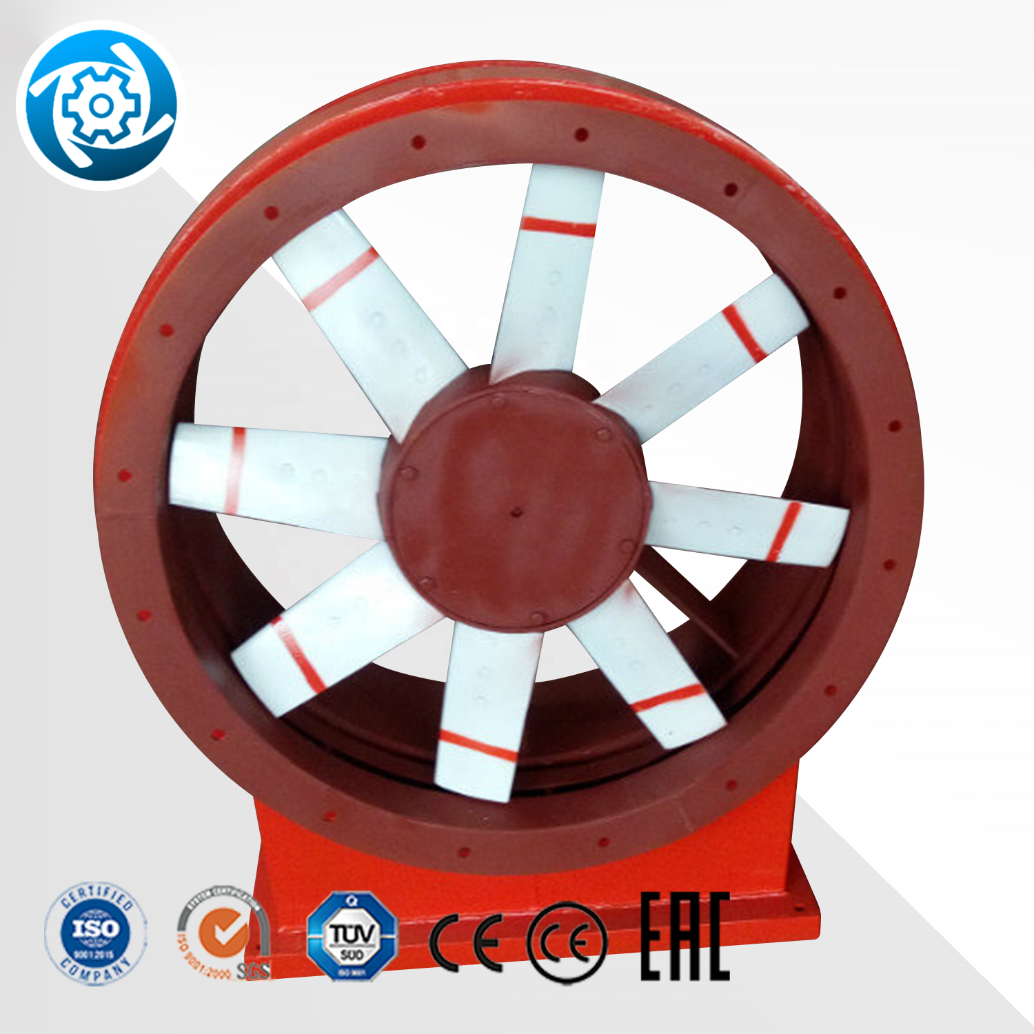 Single Stage Blower for Underground Mine Ventilation Mining Tunnel Fan