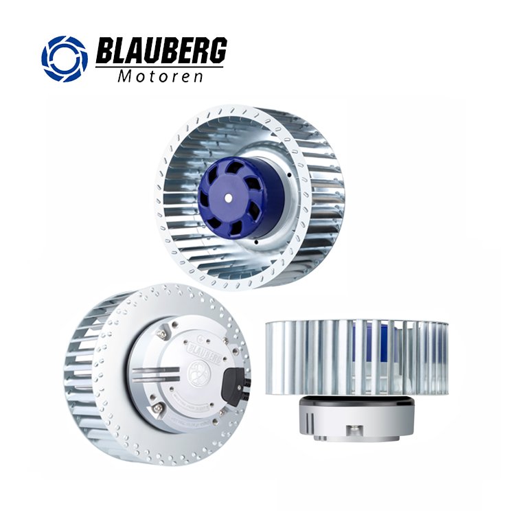 Blauberg External Rotor Motor IP55 Class Oem Cold Storage Room Ec Backward Centrifugel Fan