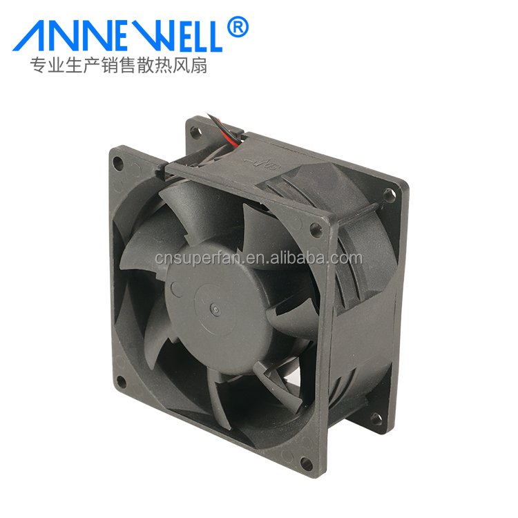 High speed big CFM 8038BL pc condenser mini cooling fan 80x80x38mm 80 mm 110v to 220v EC noise less water tank cooling fan