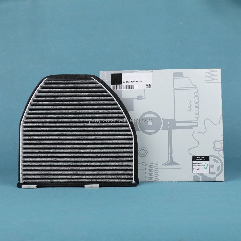 Activated Carbon Cabin Filter Car Air Conditioner Replacement Filter Accessories for Mercedes-Benz W204 W212 OE 2128300318