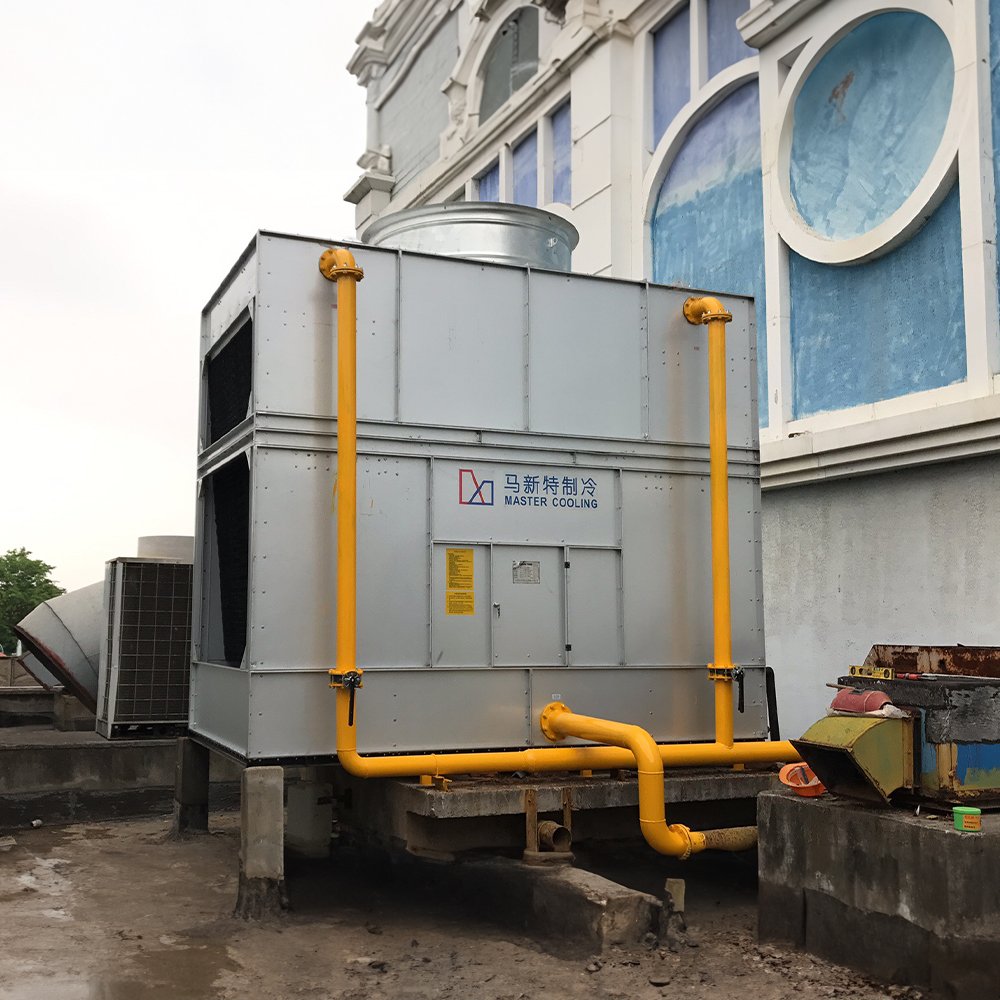 Industrial Cooling Equipment 100 Ton Water Chiller Open Cross Flow Cooling Tower