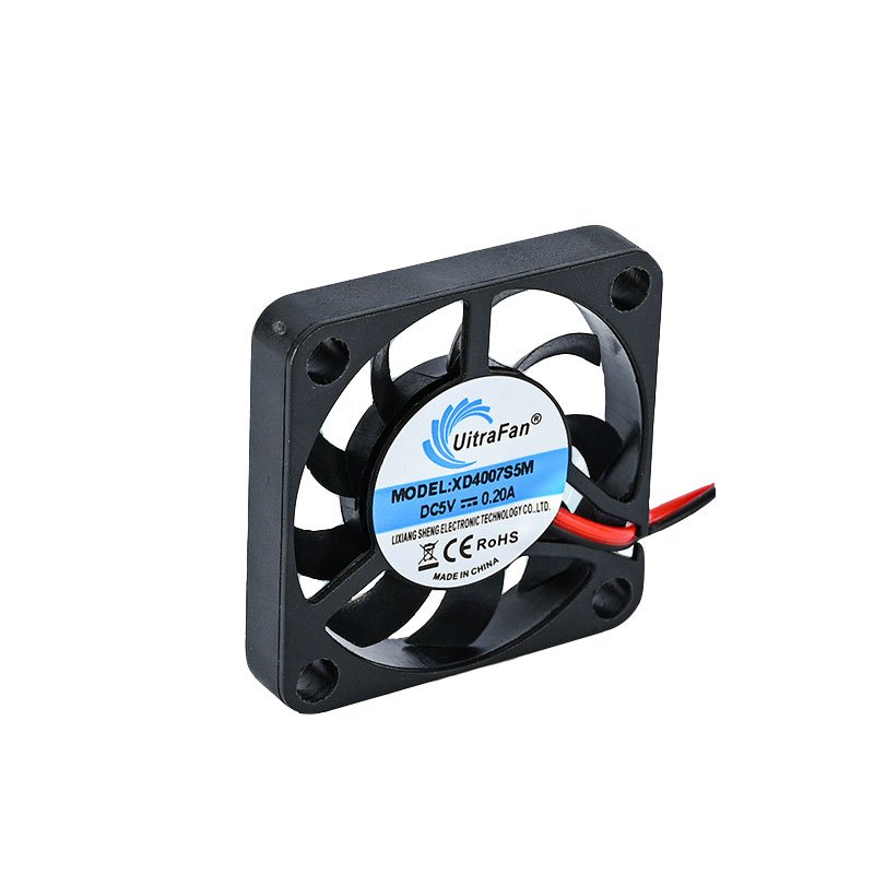 12v Dc Mini Fan 40x40x7mm Custom Waterproof 4007 5v 0.2a Dc Brushless 40mm Cooling Fan