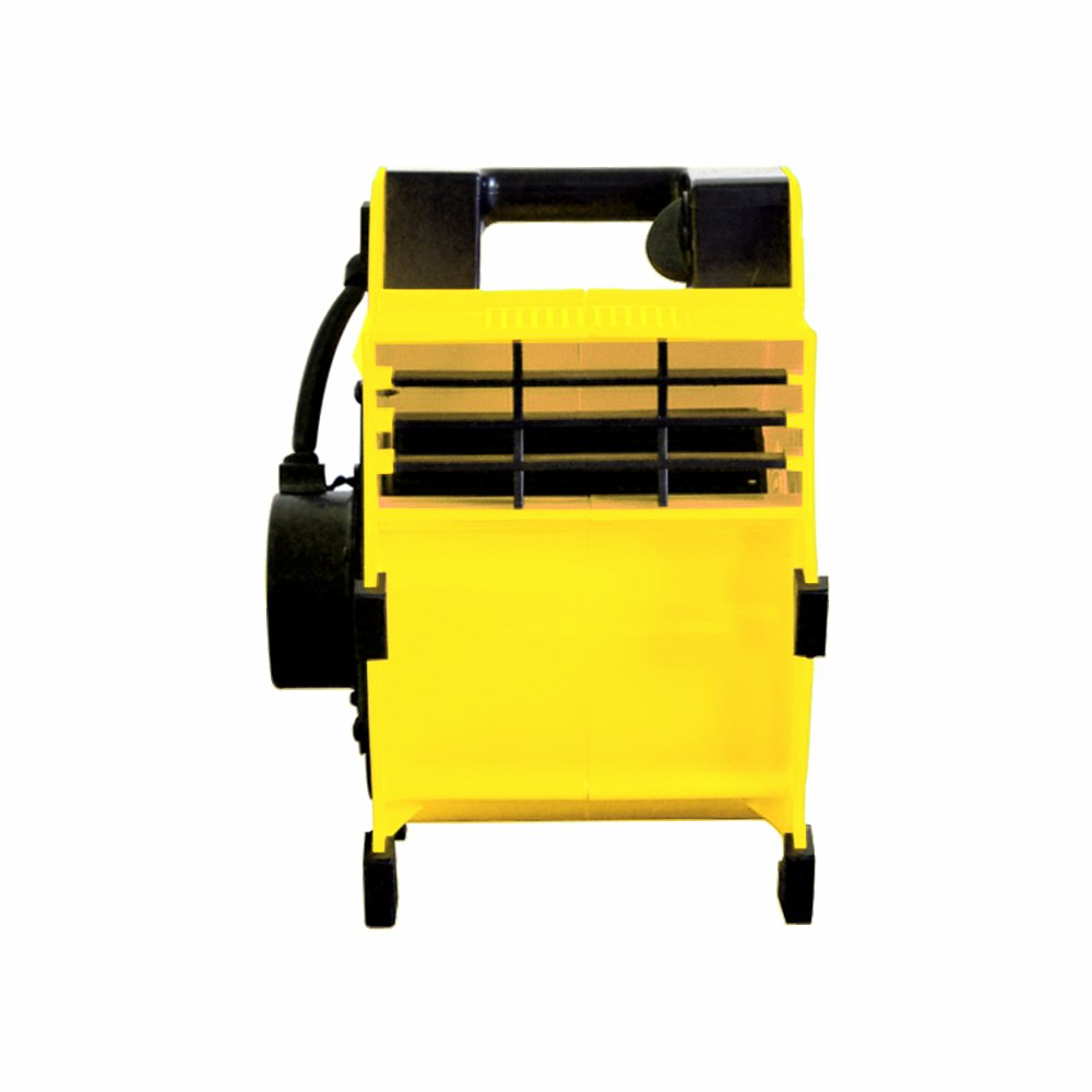 AIRGURU 180W 300CFM Blower Fan Carpet Dryer Free-Standing Air Mover Heater Cars Manufacturing Plants Retail Industries Wholesale