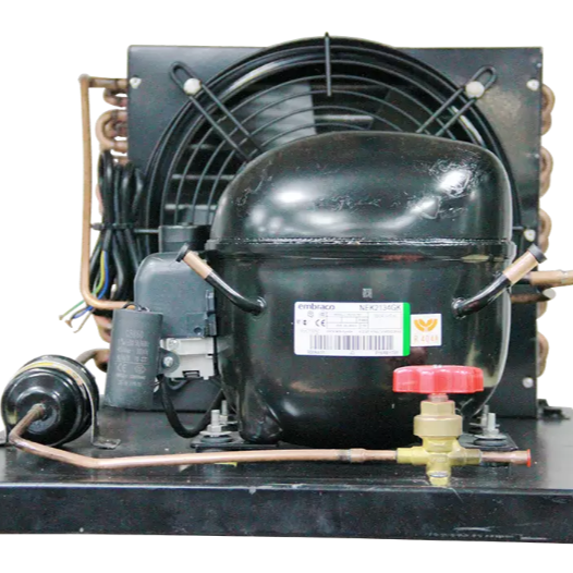 SECOP SC18G Refrigerator Copper Tube Aluminium Fin Condenser Compressor Refrigeration Evaporator Coils Condensing Unit