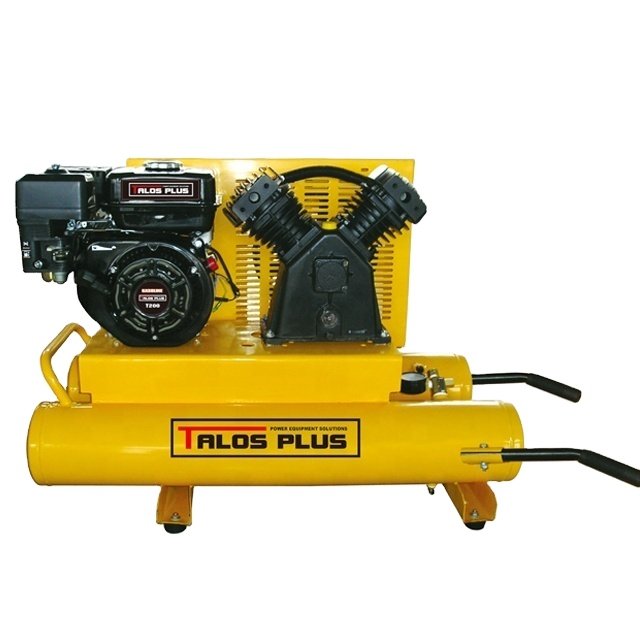 9.5 Gallon Portable Gasoline Engine Powered Horizontal Tank Air Compressors