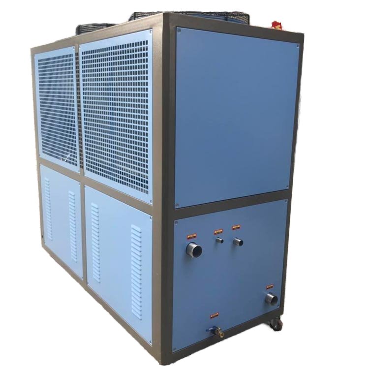 China 12 Ton Modular Air-Cooled Water Machine High Efficiency Condenser Cooling Capability