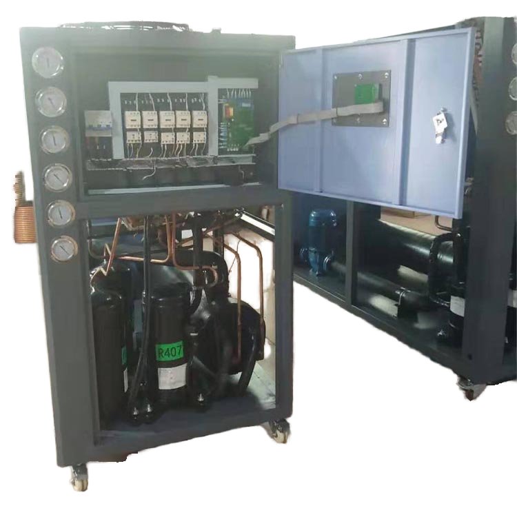 China 12 Ton Modular Air-Cooled Water Machine High Efficiency Condenser Cooling Capability