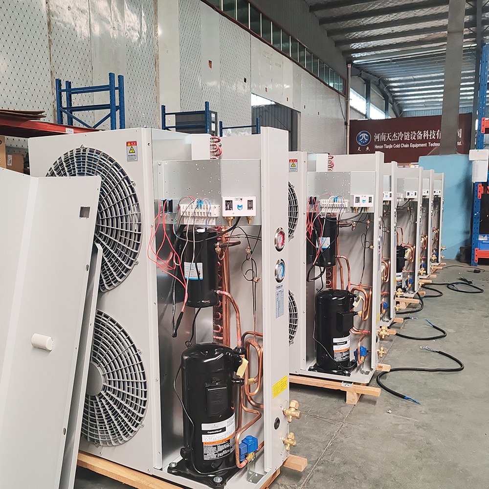 Refrigeration Units Cooler Evaporative Air Coolers All-in-one Evaporator and Condensing Unit for Cold Room