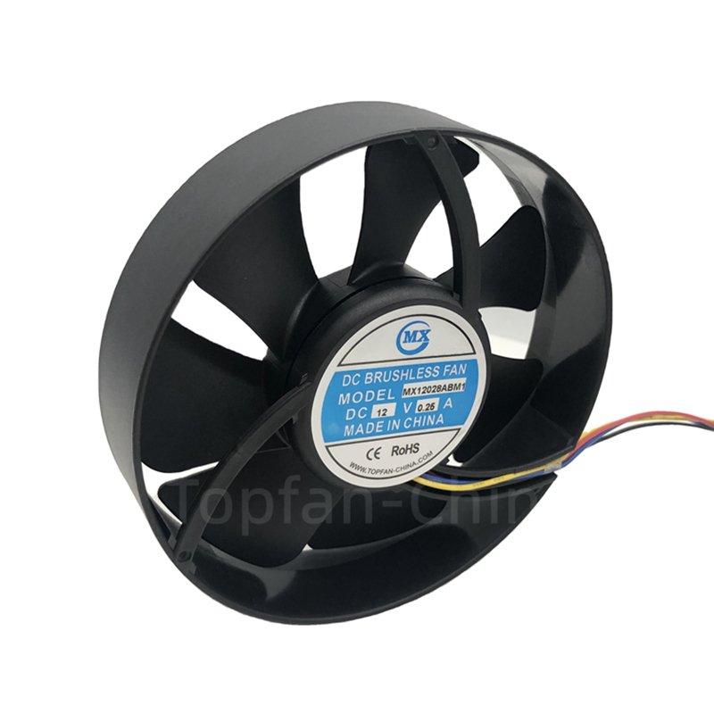 Forward and Reverse Fan 120*120*28mm 120mm 12V 24V Dc Radiator Distributor Fans and Cooling Quality air Blower Extractor Fans