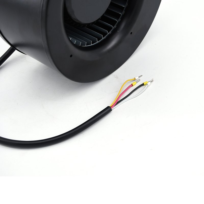 Industrial Centrifugal Blower Fan 220V DC Steel Blade CE Certified Engine Bearing