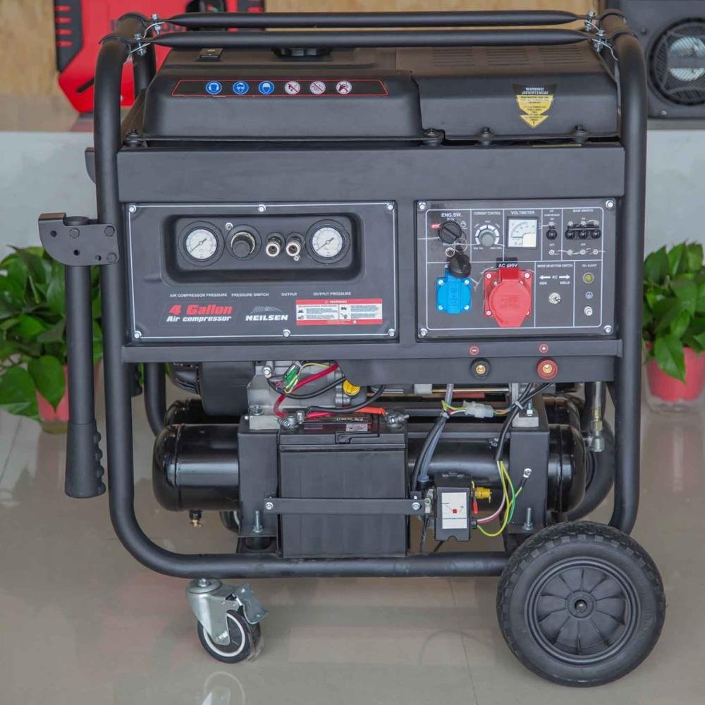 Talos Plus 30 Gallon Gasoline Engine Driven Reciprocating Truck Bed Air Compressors