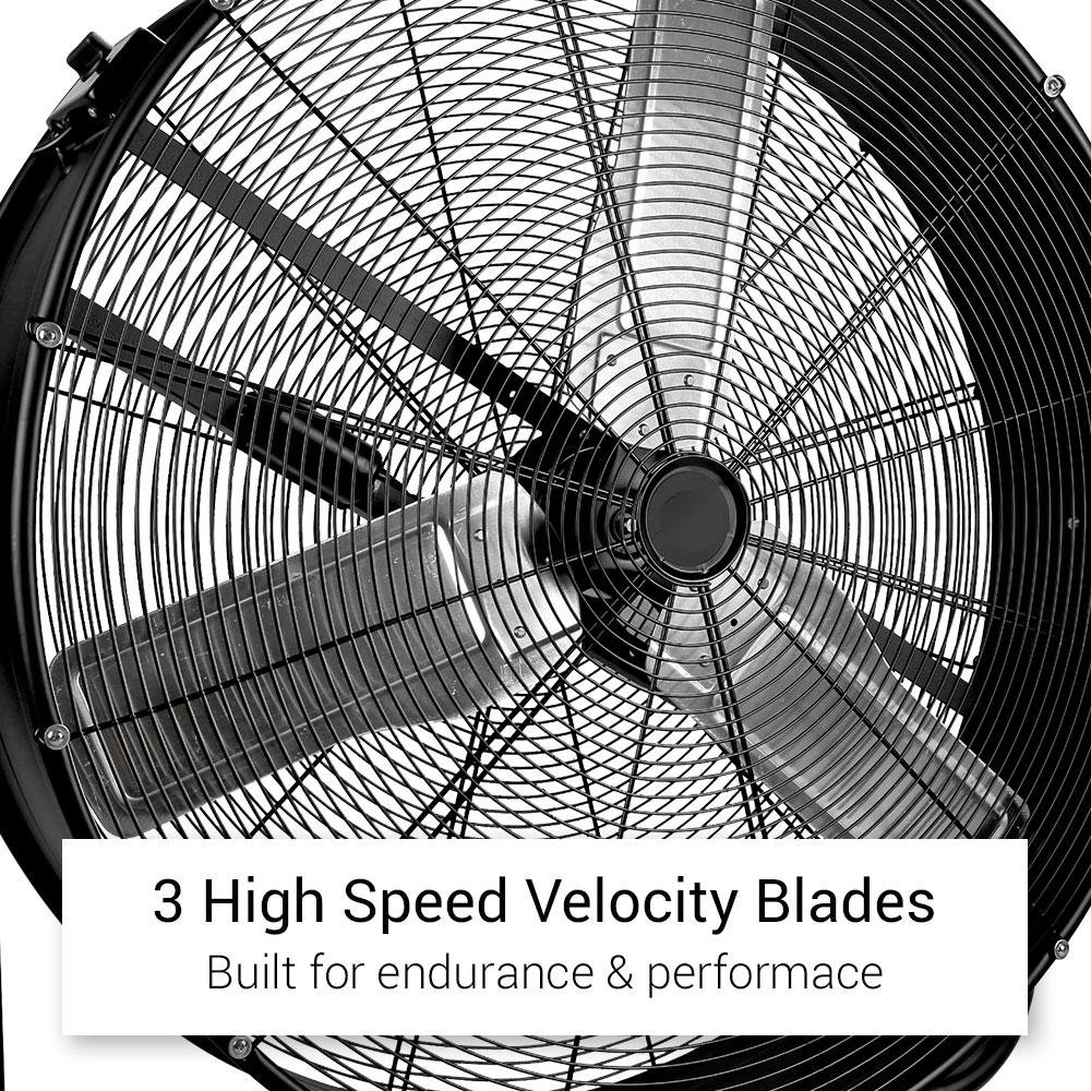 30Inch Heavy Duty Garage Cool air Shop Warehouse Industrial Blower Floor Drum Type Exhaust Ventilation Fan Portable Cylindrical