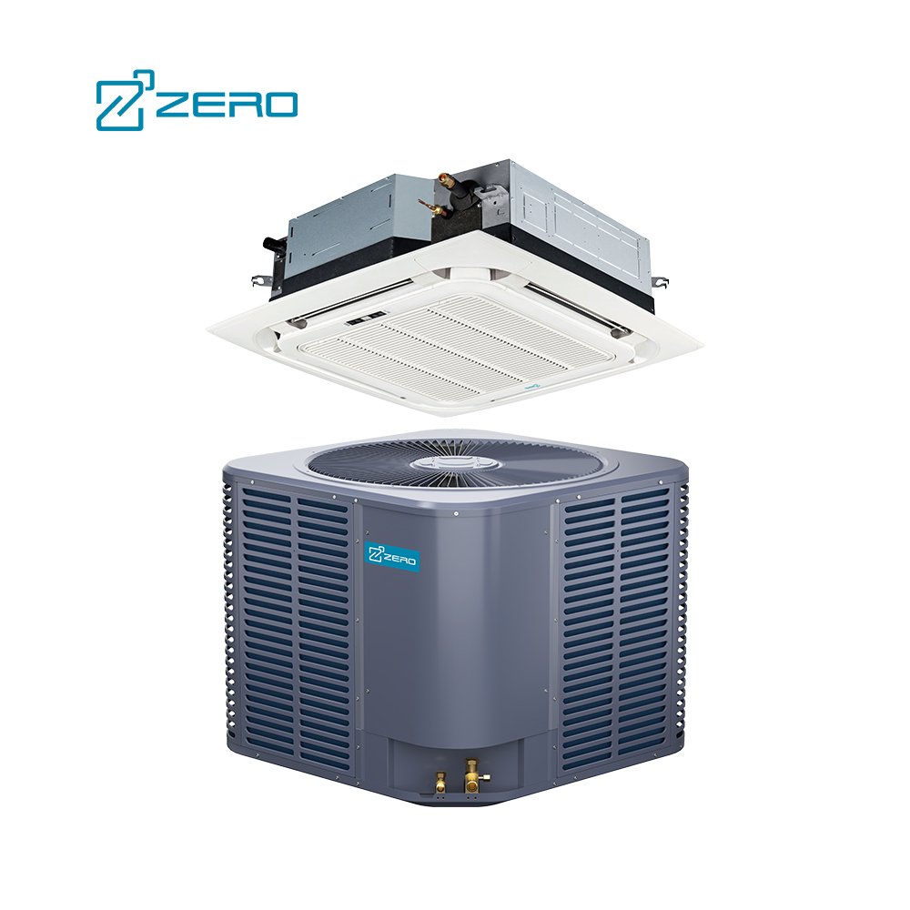 ZERO Latam 50Hz 60Hz 18 Seer Top Discharge Condenser Unit Air Condition Cooling Only R410a R32 Light Commercial Air Conditioner