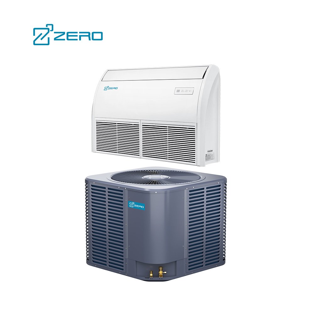 ZERO Latam 50Hz 60Hz 18 Seer Top Discharge Condenser Unit Air Condition Cooling Only R410a R32 Light Commercial Air Conditioner