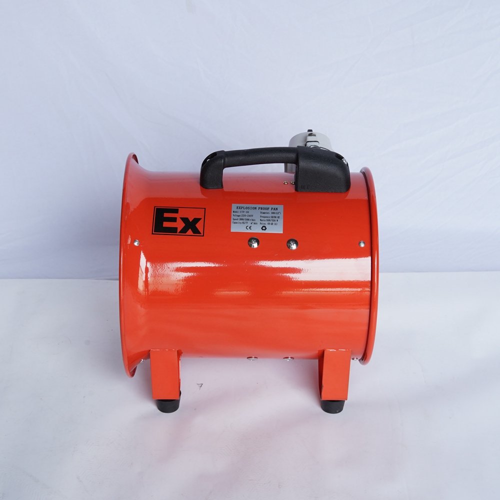 12Inch 220V 50/60Hz Industrial Explosion Proof Electric Portable Exhaust Blower Fan