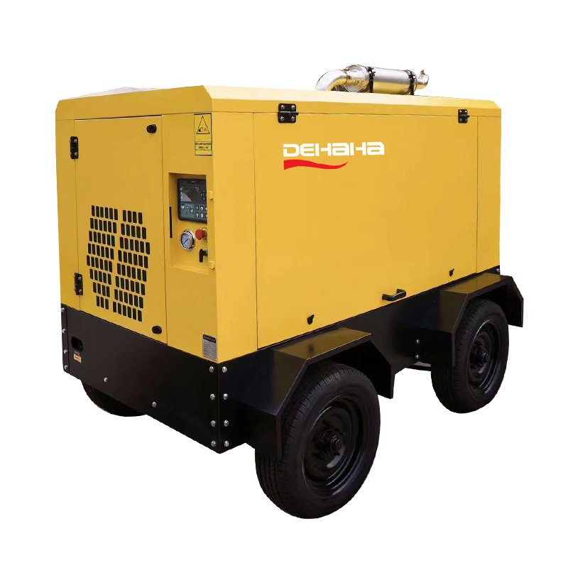 Diesel air Compressor Price Portable diesel Engine air Compressor