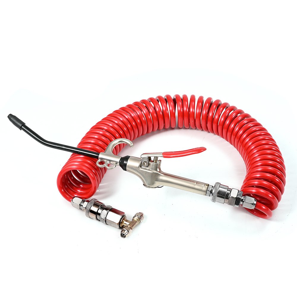 Air Blow Gun Accessory Kit Pneumatic High Pressure Air Dust Gun with Truck Dust Blower Clean Nozzle