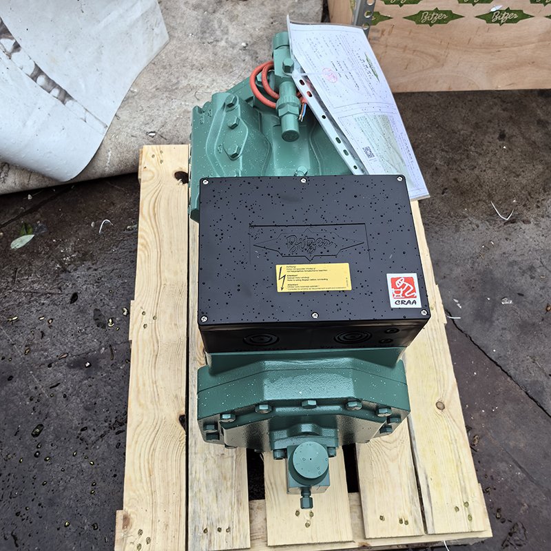 Blast Freezer Air Cooled Semi Hermetic Compressor Refrigeration Condensing Unit for Cold Room