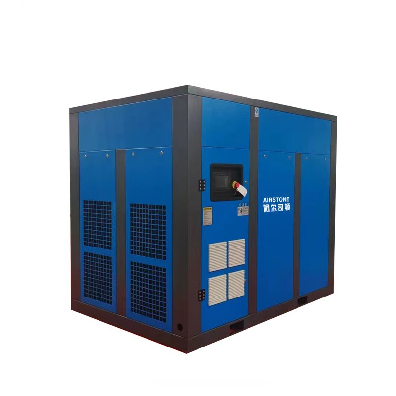 Energy-Saving Air Compressor 160KW 185KW 200KW 200HP 250HP 300HP PM VSD Rotary Screw Air Compressor for Industrial Work