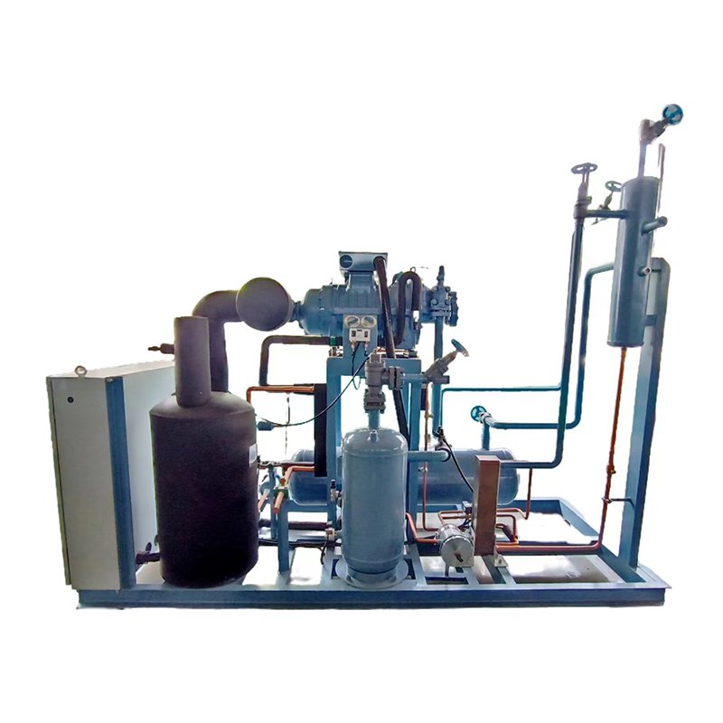 Supermarkets Marine Frascold Air Cooled Condensing Unit High Quality Energy Saving Low Temperature Screw Compressors New
