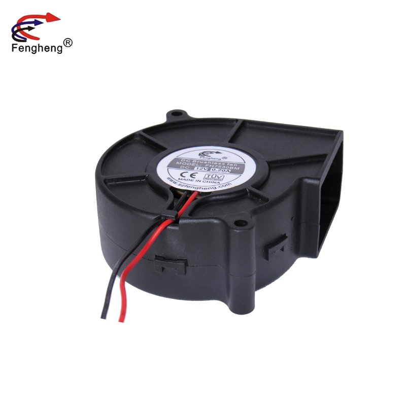 High air Volume Centrifugal 7530 75*75*30mm Dc Axial Blower Fan 5v 12v Dc Brushless Blower Fan