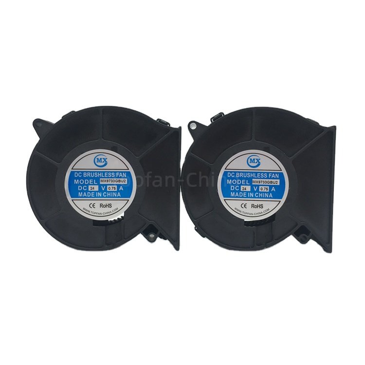EC AC DC 100-220V 12V 24v 9733/7530 Power Settings Temperature Origin Type Adjustable Speed Fan Leaf Blower