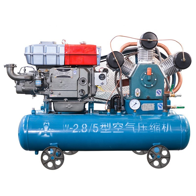 Kaishan W-3.5/5 Series Portable 220V 3.0m3 Mining Air Compressor 380V 5bar 7bar diesel air Compressor