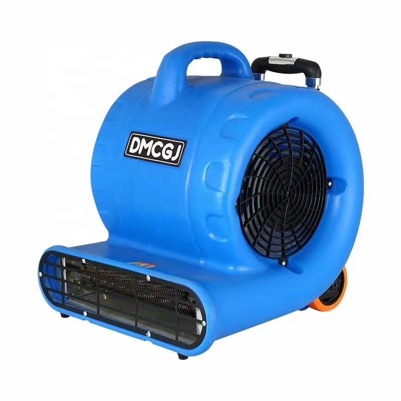 High Vlocity 3-Speed 370W Floor Carpet Dryer Blower Portable Air Mover Drying Equipment With Handle and Wheel