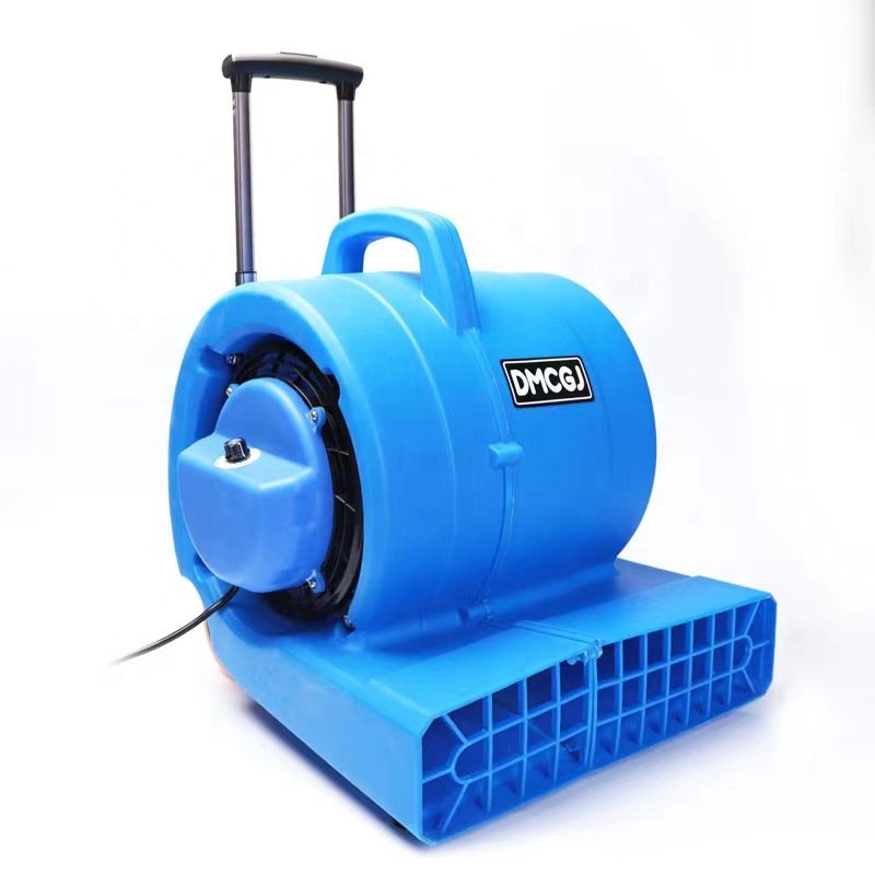 High Vlocity 3-Speed 370W Floor Carpet Dryer Blower Portable Air Mover Drying Equipment With Handle and Wheel