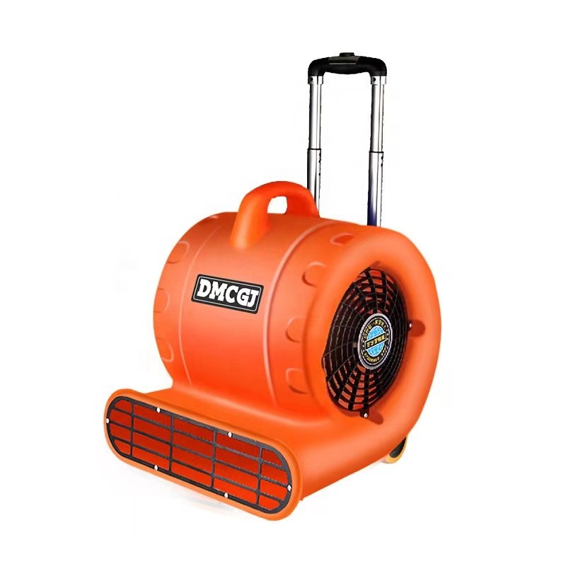 High Vlocity 3-Speed 370W Floor Carpet Dryer Blower Portable Air Mover Drying Equipment With Handle and Wheel