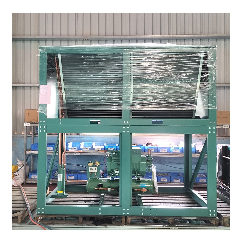 Piston Water-cooled Condensing Unit /Open Type Industrial Water Cooled Chiller