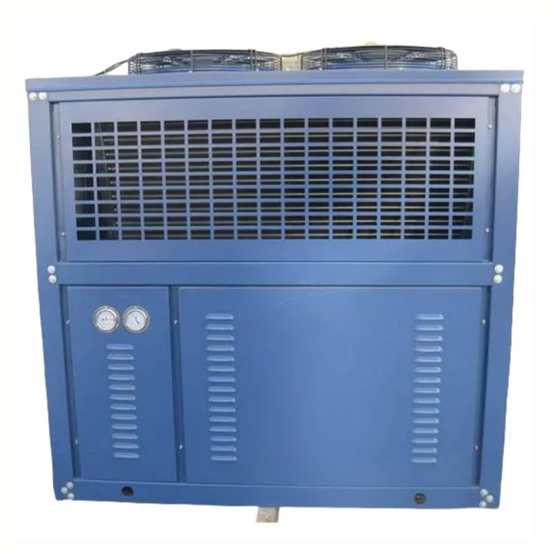 Industrial Air Cooled Compressor With Fans FMV Condensing Unit Refrigeration Work in Cold Room