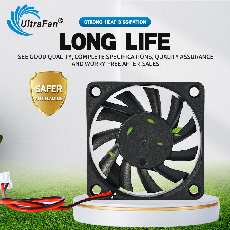 Low Power Consumption Cycleseal Bearing Fan 60 X 60mm 12v XD6010S12 Cooling Fan
